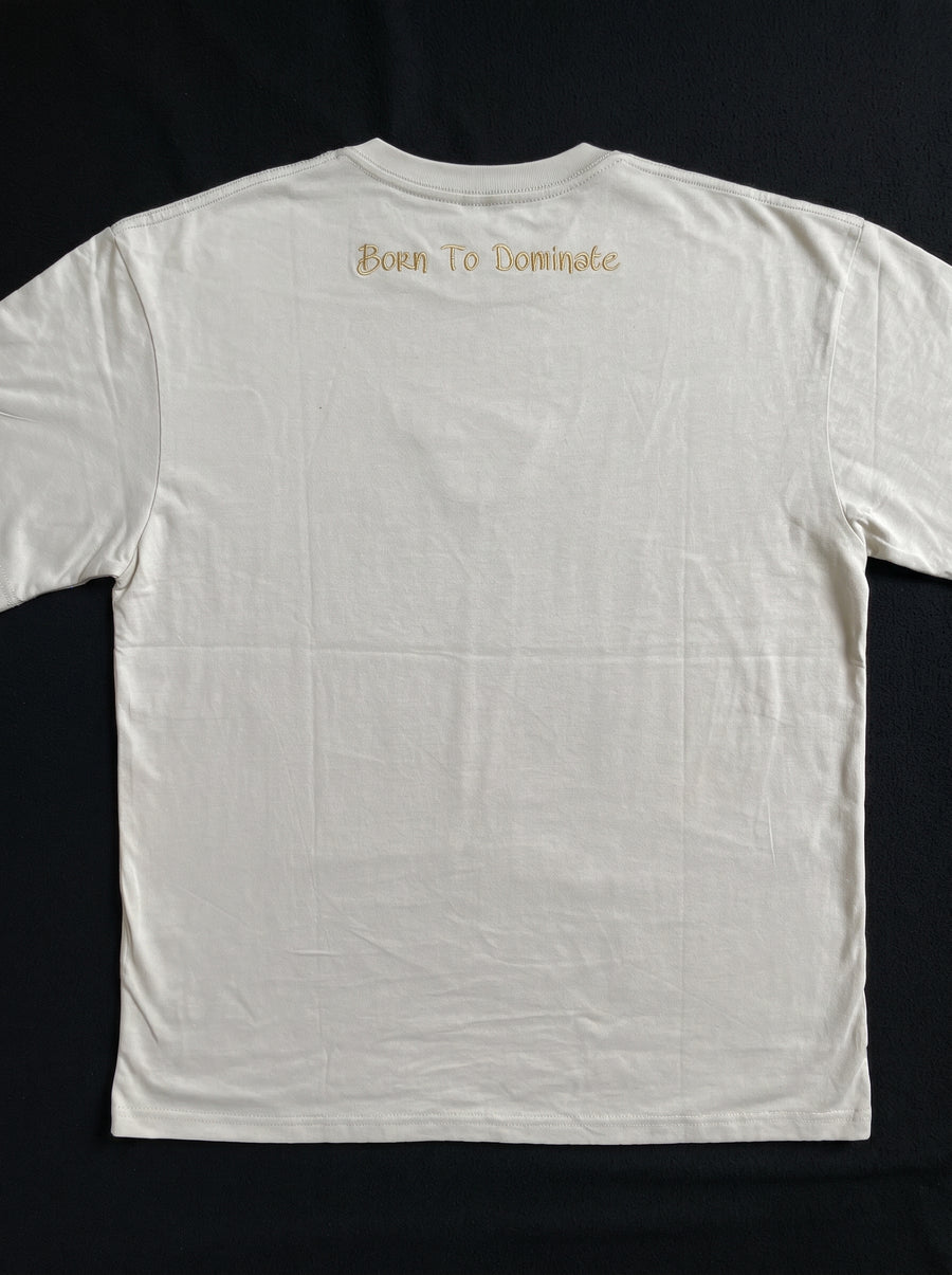 T-shirt sable · Emblème